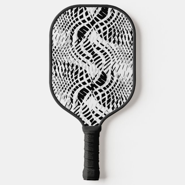 Scales - Resin Gray Pickleball Paddle (Back)