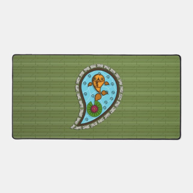 Scales the Goldfish Desk Mat (Front)