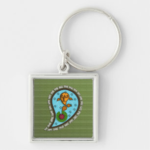 Scales the Goldfish Keychain