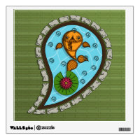 Scales the Goldfish Wall Decal
