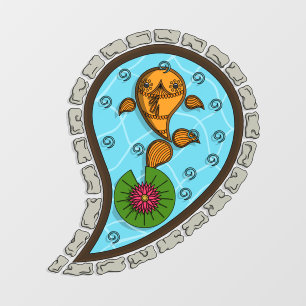 Scales the Goldfish Wall Decal
