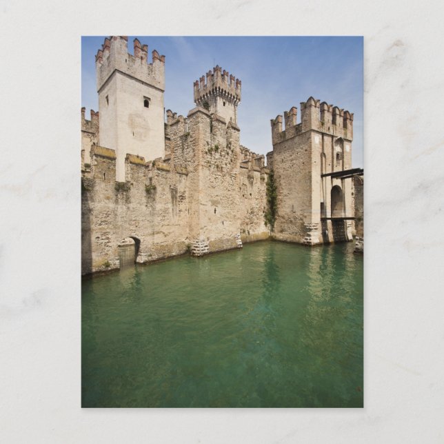 Scaliger Castle, Sirmione, Brescia Province, Postcard (Front)