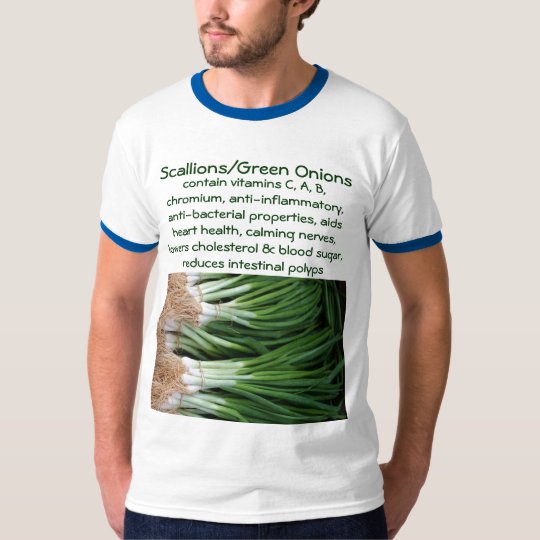 Scallions/Green Onions mens shirt
