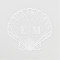 Scallop Shell Beach Monogram Wedding