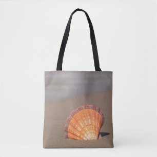 Scallop Shell  Crete, Greece Tote Bag