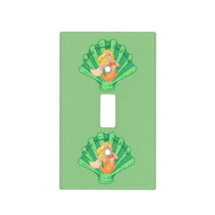 Scallop Shell Mermaid Thunder_Cove  Light Switch Cover