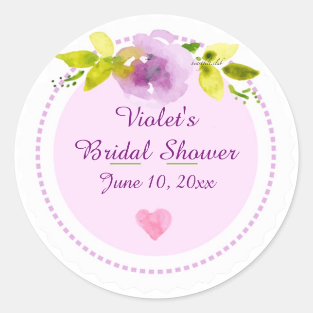 Scalloped Edging Sticker (Front)