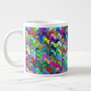 Scalloped Hexagons 20oz Mug