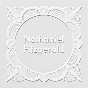 Scalloped Radiating Frame Embosser