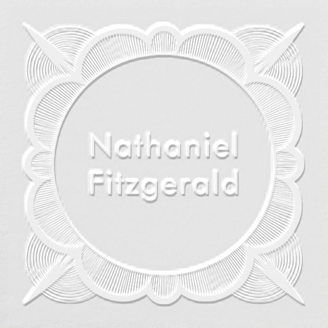 Scalloped Radiating Frame Embosser (Design)