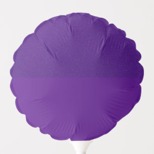 Scalloped Two-Tone Purple Custom Balloon