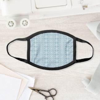 Scallops Edge Cotton & Poly Blend Face Mask