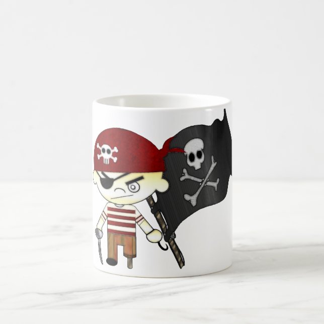 Scallywag Pirate KIDS Coffee Mug (Center)