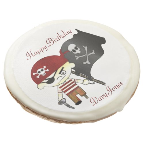 Scallywag Pirate KIDS Sugar Cookie