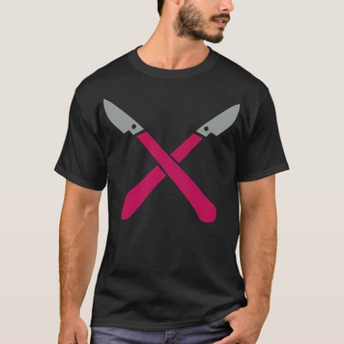 scalpel medicine tool lancet knife doctor gift fun T_Shirt