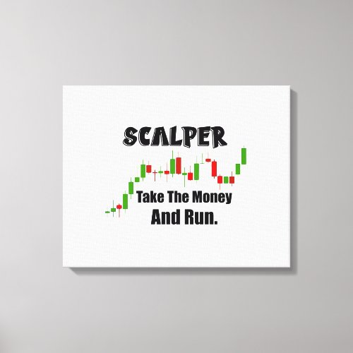 Scalper Strategy  Canvas Print