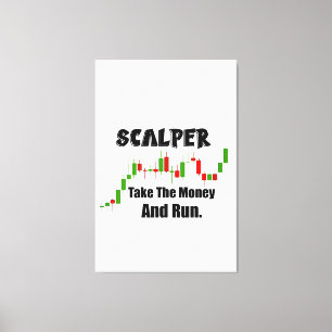 Scalper Strategy Canvas Print