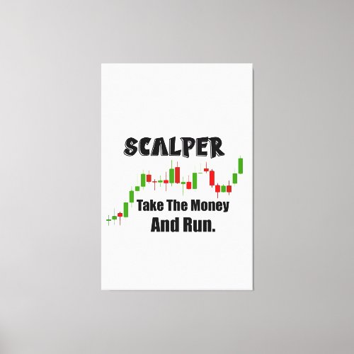 Scalper Strategy  Canvas Print
