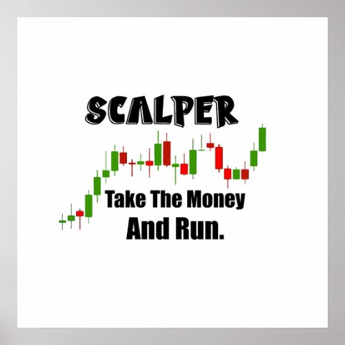 Scalper Strategy T_Shirt Poster