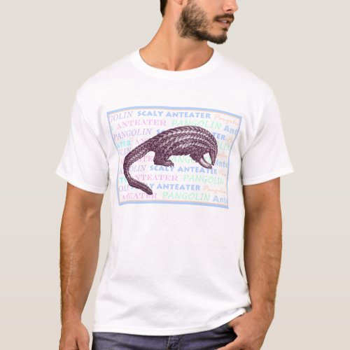 Scaly Anteater  Pangolin T_Shirt