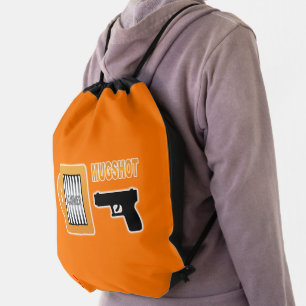 Scammer's Mugshot Drawstring Bag