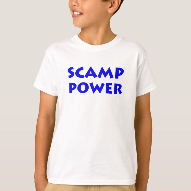 Scamp Power Now! T-Shirt (Front)