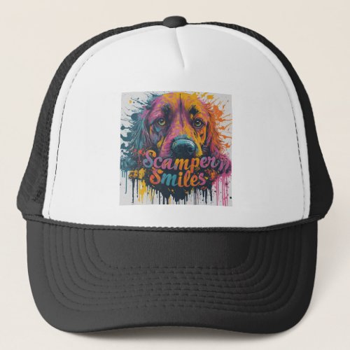Scamper Smile Trucker Hat