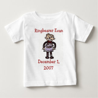 scan0014, Ringbearer EvanDecember 1, 2007 Baby T-Shirt