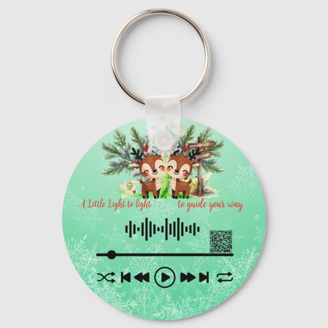 Scan for,  guide your way  KeyChain (Front)