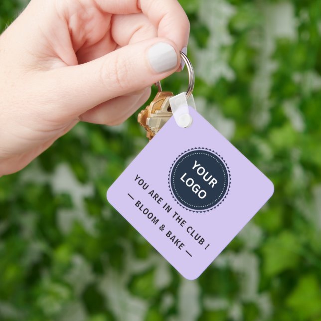 Scan for Rewards Small Business Promo Keychain (Hand)