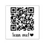 Scan Me! Heart Your QR Code Self-inking Stamp