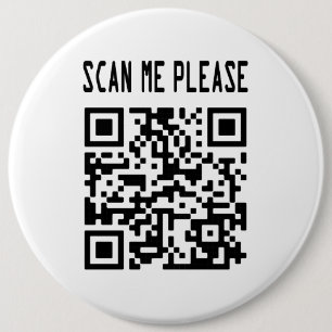 Scan Me Please QR Code – Smile, It's Free Button