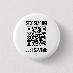 Scan Me QR Code: Choose Kindness Every Day Button
