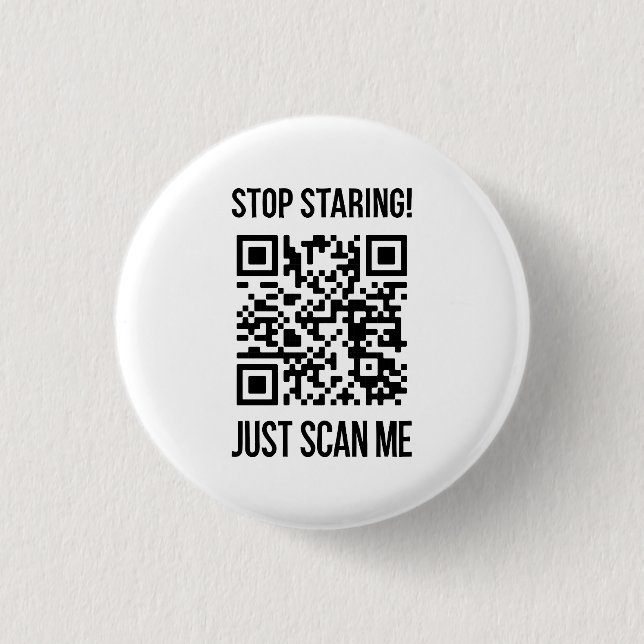 Scan Me QR Code: Choose Kindness Every Day Button (Front)