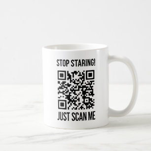 Scan Me QR Code: Create Your Future Coffee Mug