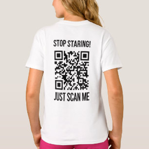 Scan Me QR Code: Create Your Future T-Shirt