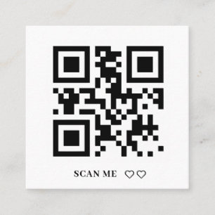 Scan Me RSVP Wedding QR Code Response Invitation