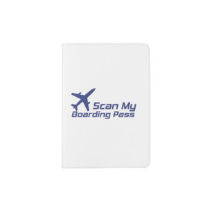 "Scan My Boarding Pass" passport holder