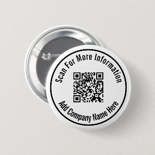 Scan QR Code Add Company Name Here Template Button