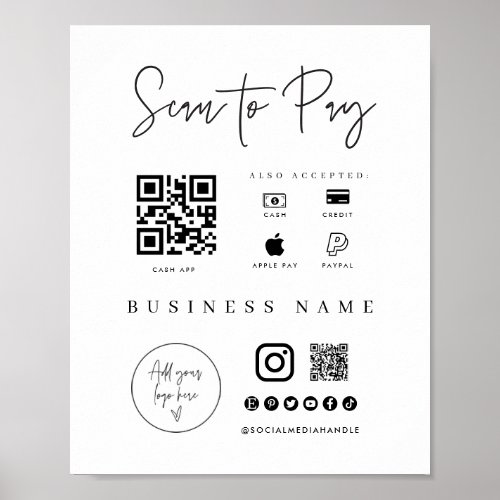 Scan Sign Small Business Mobile Checkout 