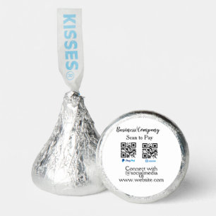 Scan to pay q r code paypal venmo add your website hershey®'s kisses®