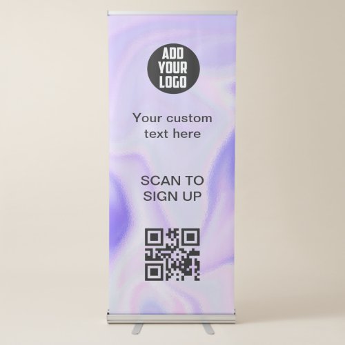 Scan to sign in QR code business