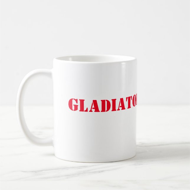 Scandal Gladiator Coffee Cup (Left)