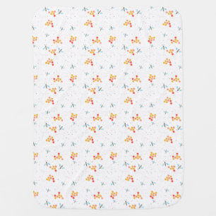 Scandi Bee Baby Blanket