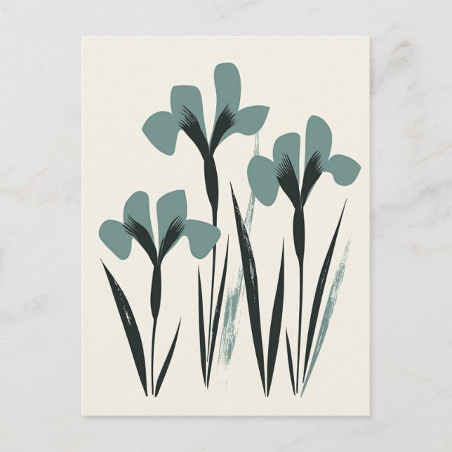 Scandi Bloom No.291 Postcard (Front)