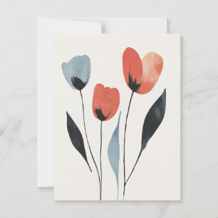Scandi Bloom No.296 Postcard