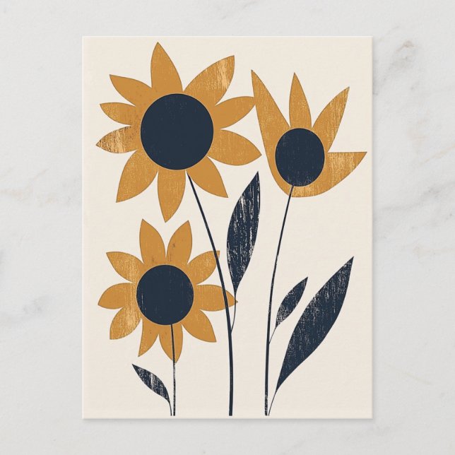 Scandi Bloom No.297 Postcard (Front)