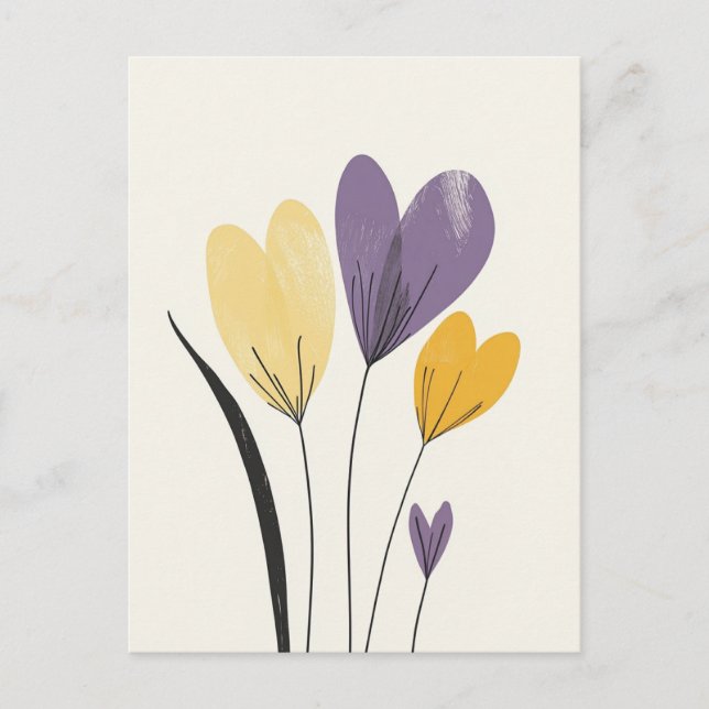 Scandi Bloom No.303 Postcard (Front)