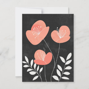 Scandi Bloom No.319 Postcard