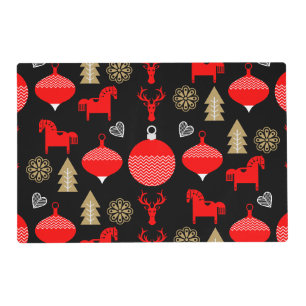 Scandi Christmas Decor Placemat